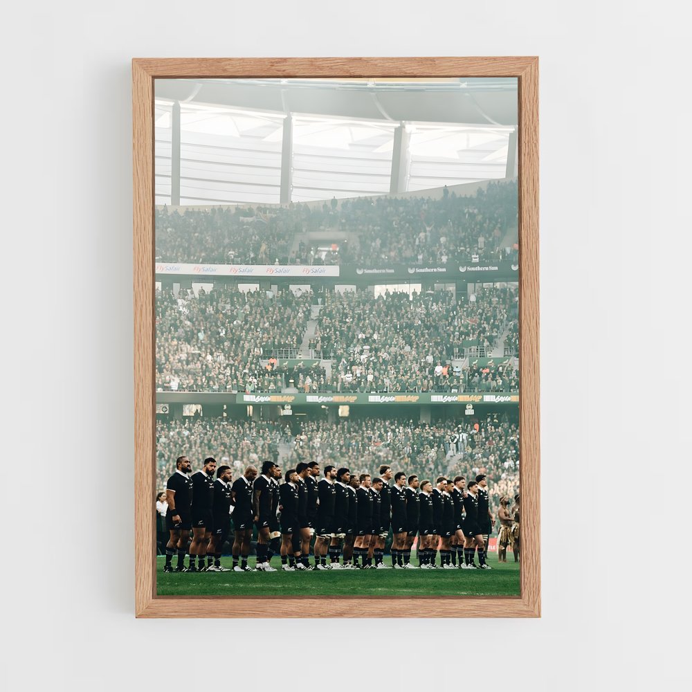 Poster Équipe en Marche – affiche Rugby (vue 4)